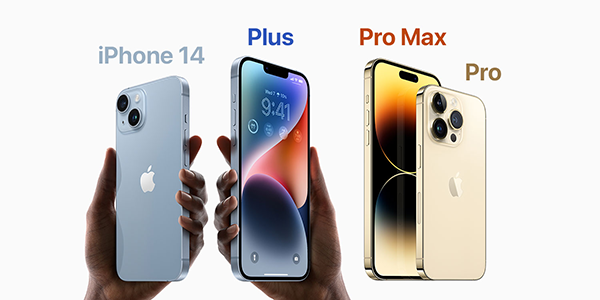 Màn hình iPhone 14 phù hợp với người thích máy nhỏ gọn, còn iPhone 14 Pro Max sẽ cho diện tích hiển thị lớn